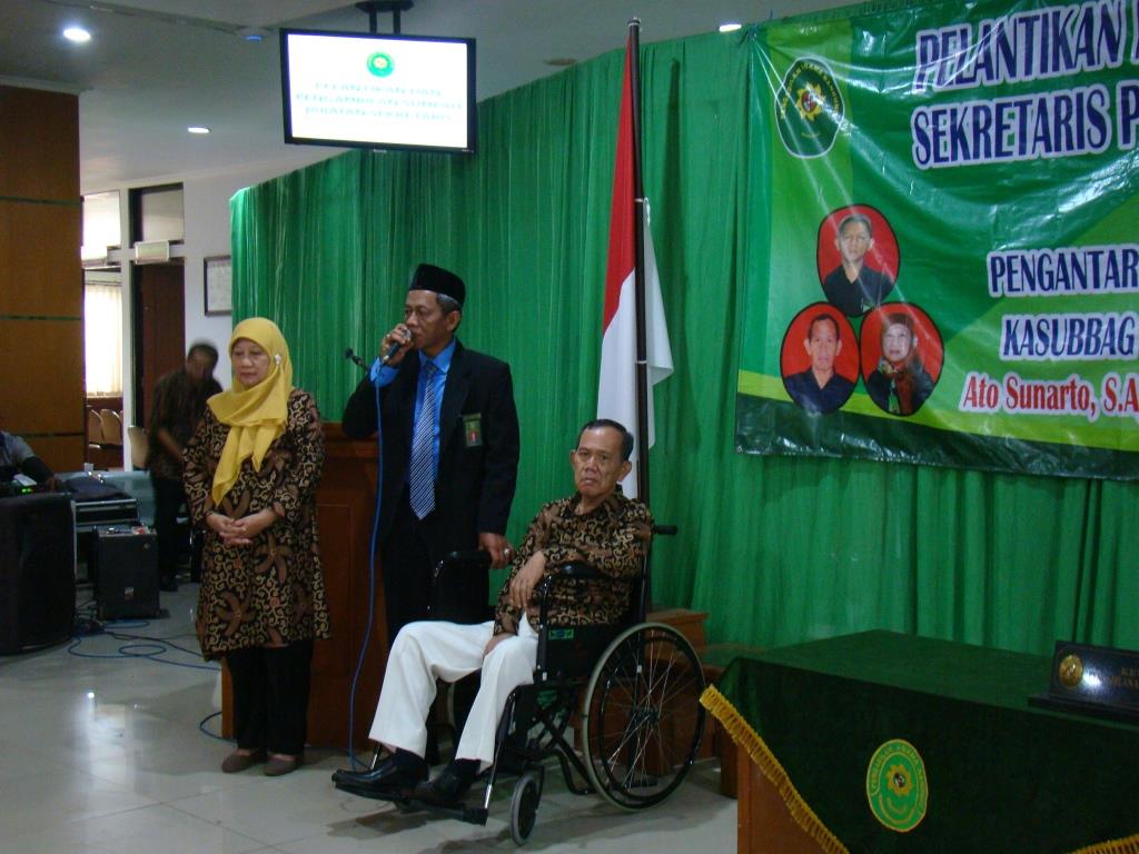 Pelantikan Sekretaris 2