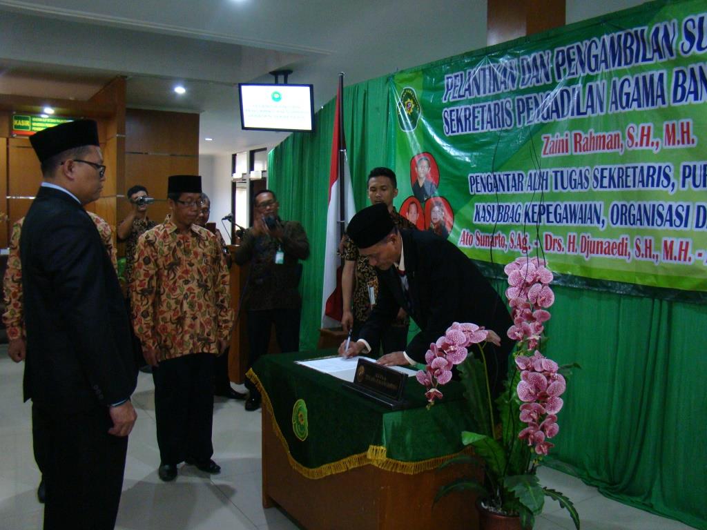 Pelantikan Sekretaris 3