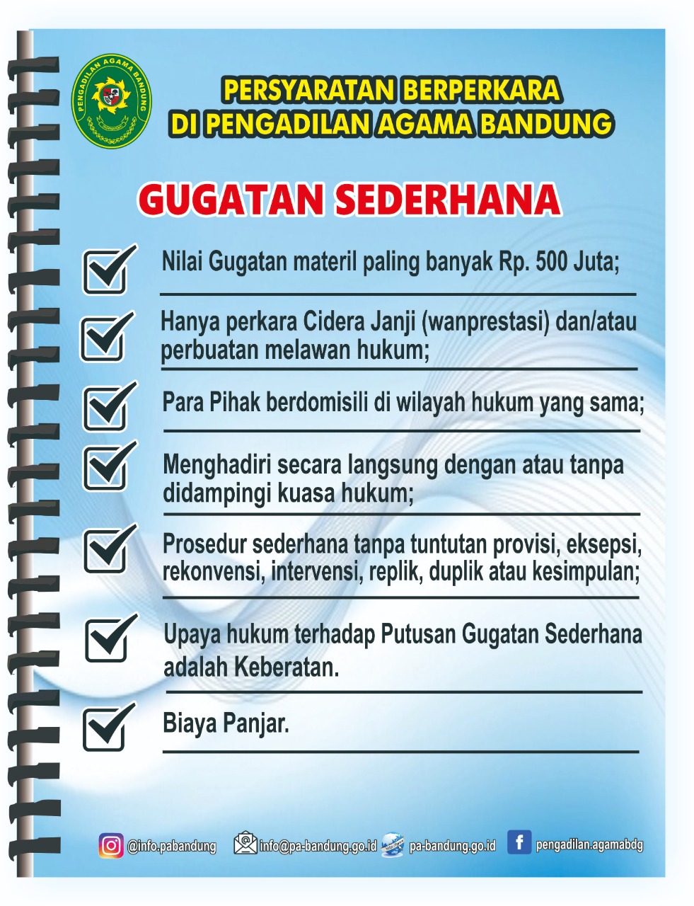 Gugatan Sederhana 2